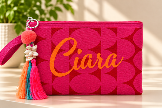 Sadie Make Up / Clutch Bag Hot Pink