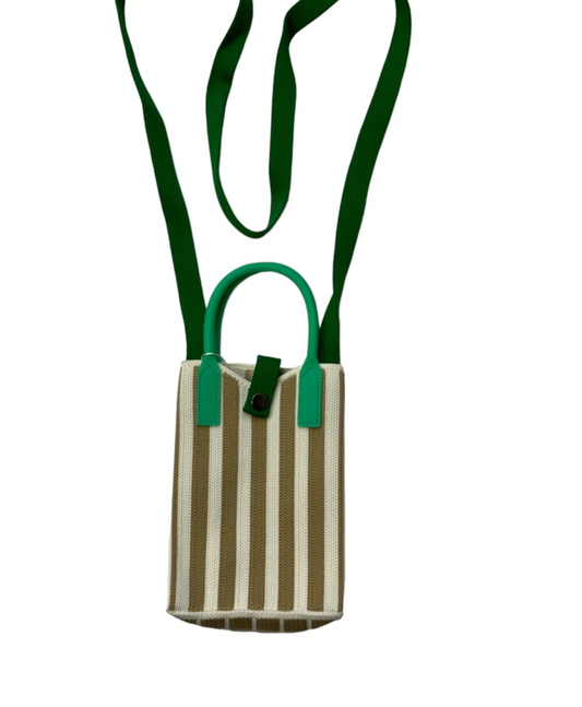Mini Crossbody Green/Taupe