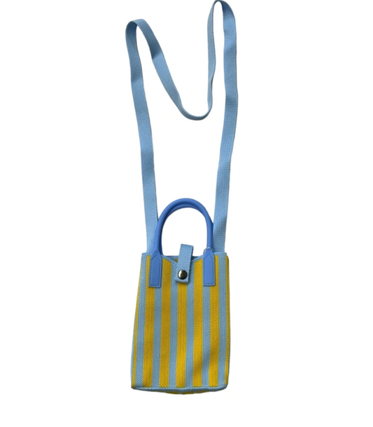 Mini Stripe Bag Blue/Yellow
